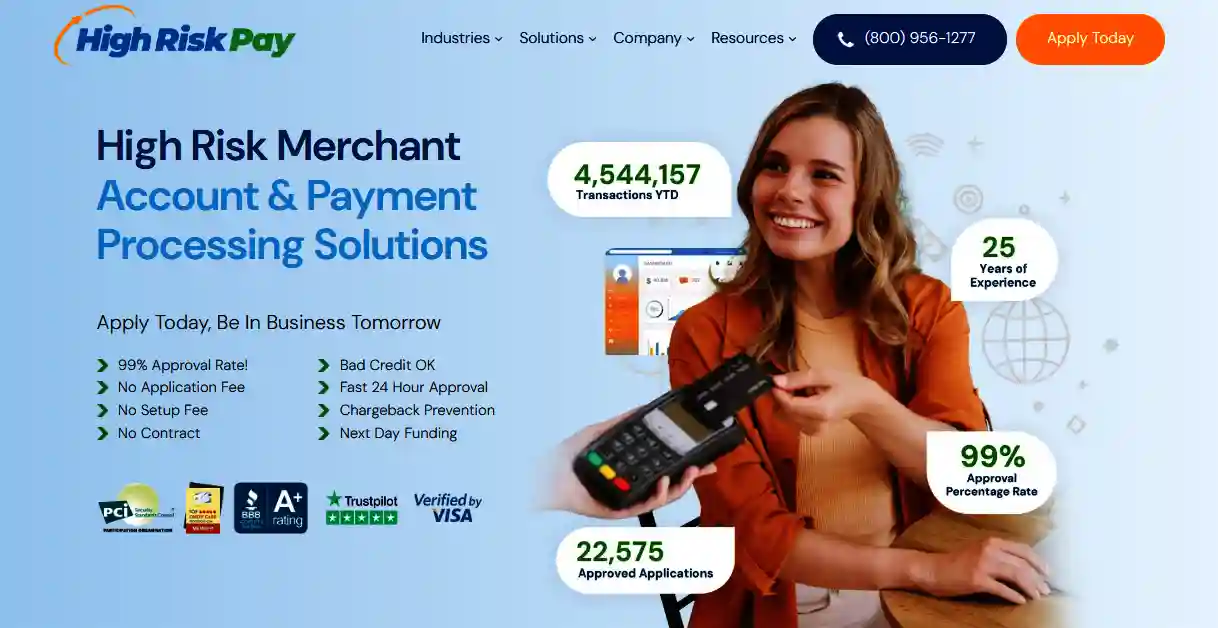 What is a High-Risk Merchant Account at Highriskpay.com?