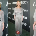 Sydney Sweeney Silver Dress- All About Her Siren Looks