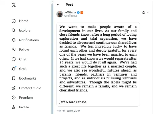 The Divorce That Shocked the World