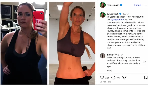 The weightless journey of the fitness mogul Ingrid Rinck