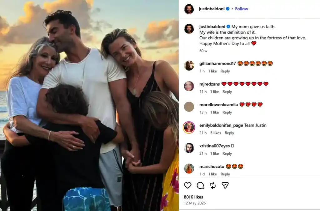 Justin Baldoni's Kids 