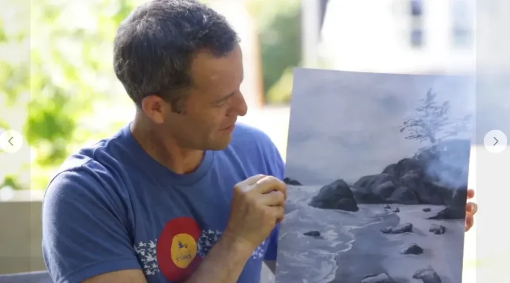 Kirk Cameron daughter Olivia’s artwork