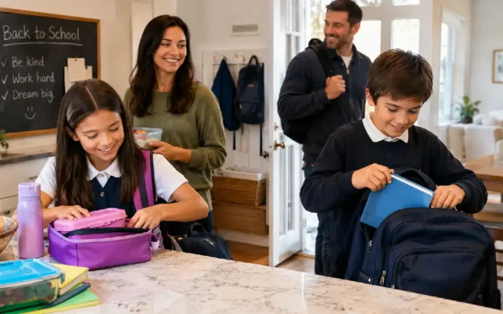 How to Get Your Family Home Ready for a Busy School Year