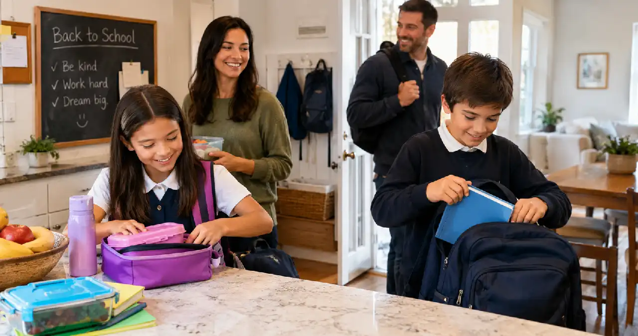 How to Get Your Family Home Ready for a Busy School Year