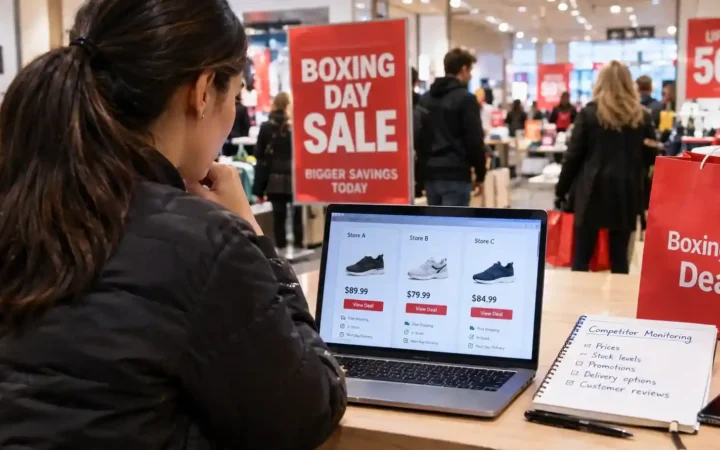 Why Retailers Closely Monitor Competitors During Boxing Day Deals